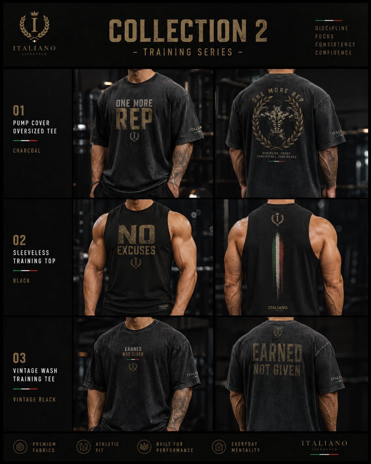 One More Rep Training Tee